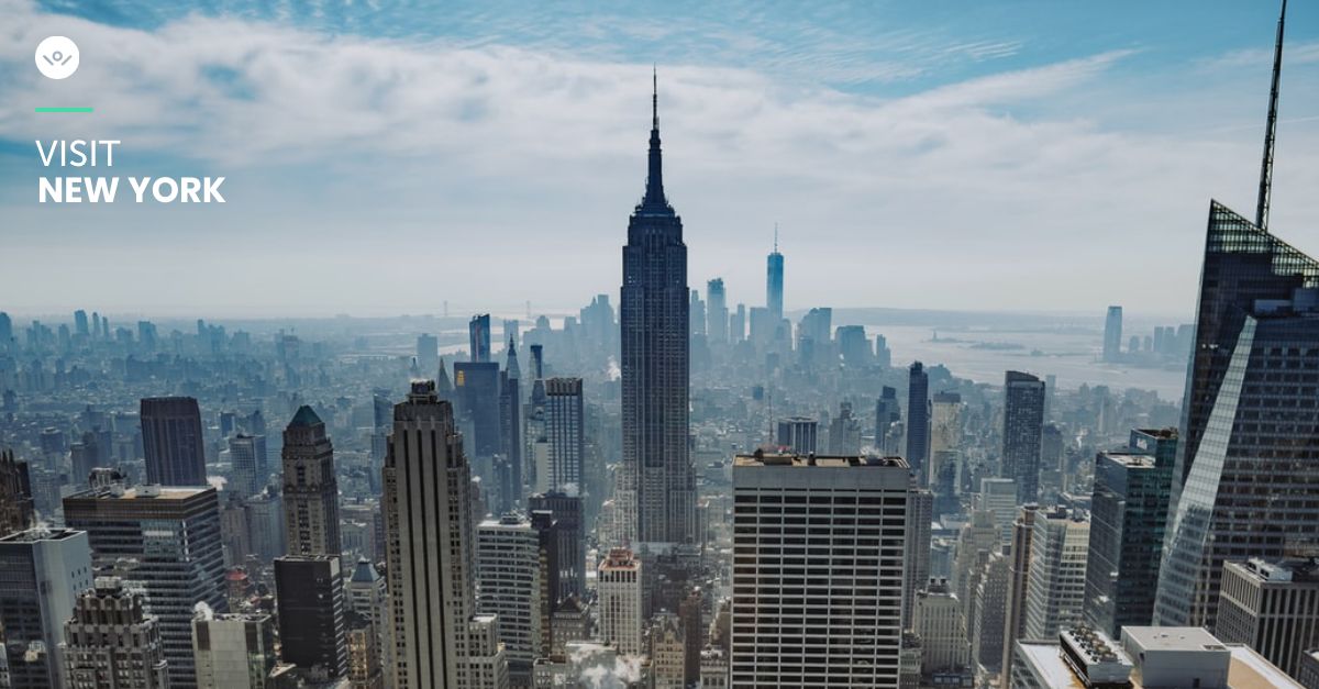 skyline full of high rise buildings in new york